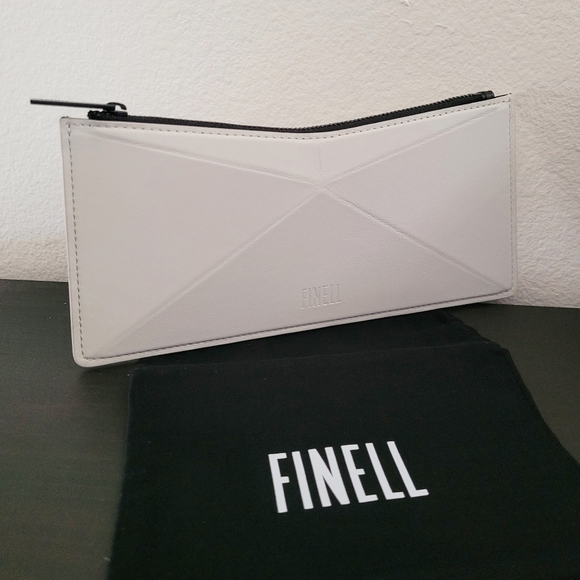 Finell VEN zippered pouch white - Picture 2 of 5